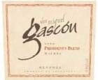 Don Miguel Gascon Presidents Blend Malbec 2003 Front Label