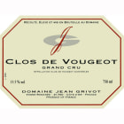 Domaine Jean Grivot Clos de Vougeot Grand Cru 2003 Front Label