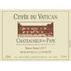 Cuvee du Vatican Chateauneuf-du-Pape Reserve Sixtine 2005 Front Label