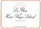 Chateau Haut-Bages Liberal La Fleur de Haut-Bages Liberal 2011 Front Label