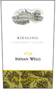 Chateau Ste. Michelle Indian Wells Riesling 2006 Front Label