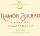 Bodegas Ramon Bilbao Reserva 2001 Front Label
