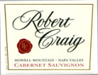 Robert Craig Cellars Howell Mountain Cabernet Sauvignon 2004 Front Label