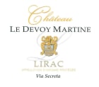 Chateau Le Devoy Martine Via Secreta Rouge 2009 Front Label