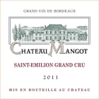 Chateau Mangot  2011 Front Label