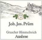 J.J. Prum Graacher Himmelreich Gold Capsule Riesling Auslese 2003 Front Label