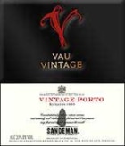 Sandeman Vau Vintage Port 2000 Front Label