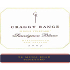 Craggy Range Winery Te Muna Road Vineyard Sauvignon Blanc 2007 Front Label