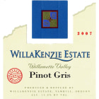 WillaKenzie Estate Pinot Gris 2007 Front Label