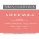 MandraRossa Nero d'Avola 2006 Front Label