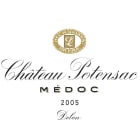 Chateau Potensac  2005 Front Label