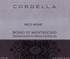 Cordella Rosso di Montalcino 2012 Front Label