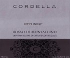 Cordella Rosso di Montalcino 2013 Front Label