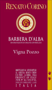 Renato Corino Vigna Pozzo Barbera d'Alba 2014 Front Label