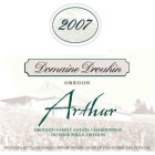 Domaine Drouhin Oregon Arthur Chardonnay 2007 Front Label