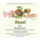 Vietti Barolo Castiglione 2005 Front Label