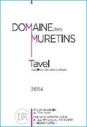 Dauvergne Ranvier Tavel Domaine des Muretins 2014 Front Label