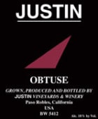 Justin Obtuse Port Style (375ML half-bottle) 2008 Front Label