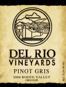 Del Rio Vineyards Pinot Gris 2008 Front Label