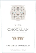 Vina Chocalan Gran Reserva Origen Cabernet Sauvignon 2014  Front Label
