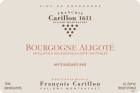 Francois Carillon Bourgogne Aligote 2021  Front Label