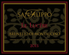 San Filippo Brunello di Montalcino Le Lucere 2015  Front Label