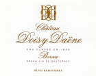 Chateau Doisy Daene (375ML half-bottle) 2018 Front Label
