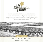 Dr. Konstantin Frank Rkatsiteli 2017 Front Label