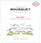 Domaine Bousquet Tupungato Organic Malbec 2018  Front Label