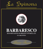 La Spinona Bricco Faset Barbaresco 2015  Front Label