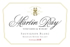 Martin Ray Russian River Sauvignon Blanc 2018  Front Label