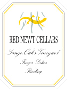 Red Newt Cellars Tango Oaks Riesling 2017  Front Label