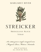 Streicker Wines Bridgeland Block Syrah 2014  Front Label