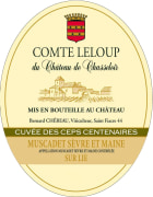 Chereau Carre Muscadet Comte Leloup de Chasseloir Centenaires 2016  Front Label