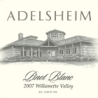 Adelsheim Pinot Blanc 2007  Front Label