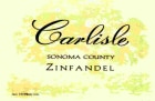 Carlisle Sonoma County Zinfandel 2015 Front Label