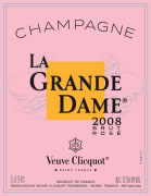 Veuve Clicquot La Grande Dame Rose 2008 Front Label