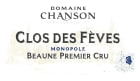 Chanson Pere & Fils Beaune Clos des Feves Premier Cru Monopole 2013 Front Label