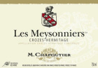 M. Chapoutier Crozes-Hermitage Les Meysonniers 2016  Front Label