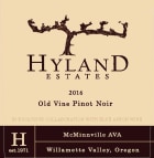 Hyland Estates Old Vine Pinot Noir 2016  Front Label
