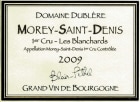 Domaine Dublere Morey-St-Denis Les Blanchards Premier Cru 2009  Front Label