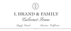 I. Brand & Family Wines Bayly Ranch Cabernet Franc 2020  Front Label