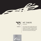 Tabor Mt. Tabor Shiraz (OK Kosher) 2016  Front Label
