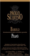 Paolo Scavino Barolo Prapo 2016  Front Label