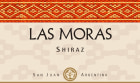Finca Las Moras San Juan Shiraz 2004  Front Label