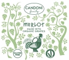 Candoni Organic Merlot 2022  Front Label
