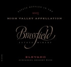 Brassfield Elevado Zinfandel Dessert Wine 2005 Front Label