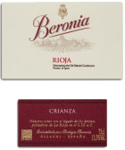 Bodegas Beronia Crianza 2017  Front Label