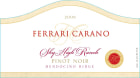 Ferrari-Carano Sky High Ranch Pinot Noir 2006 Front Label