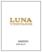 Luna Vineyards Winemaker’s Reserve Sangiovese 2017  Front Label